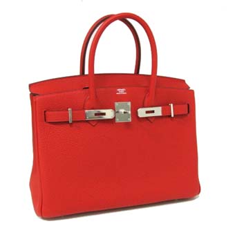 HERMES エルメス バーキン30 スーパーコピー トゴ/ゼラニウム シルバー金具 05P01Sep13 Birkin 096